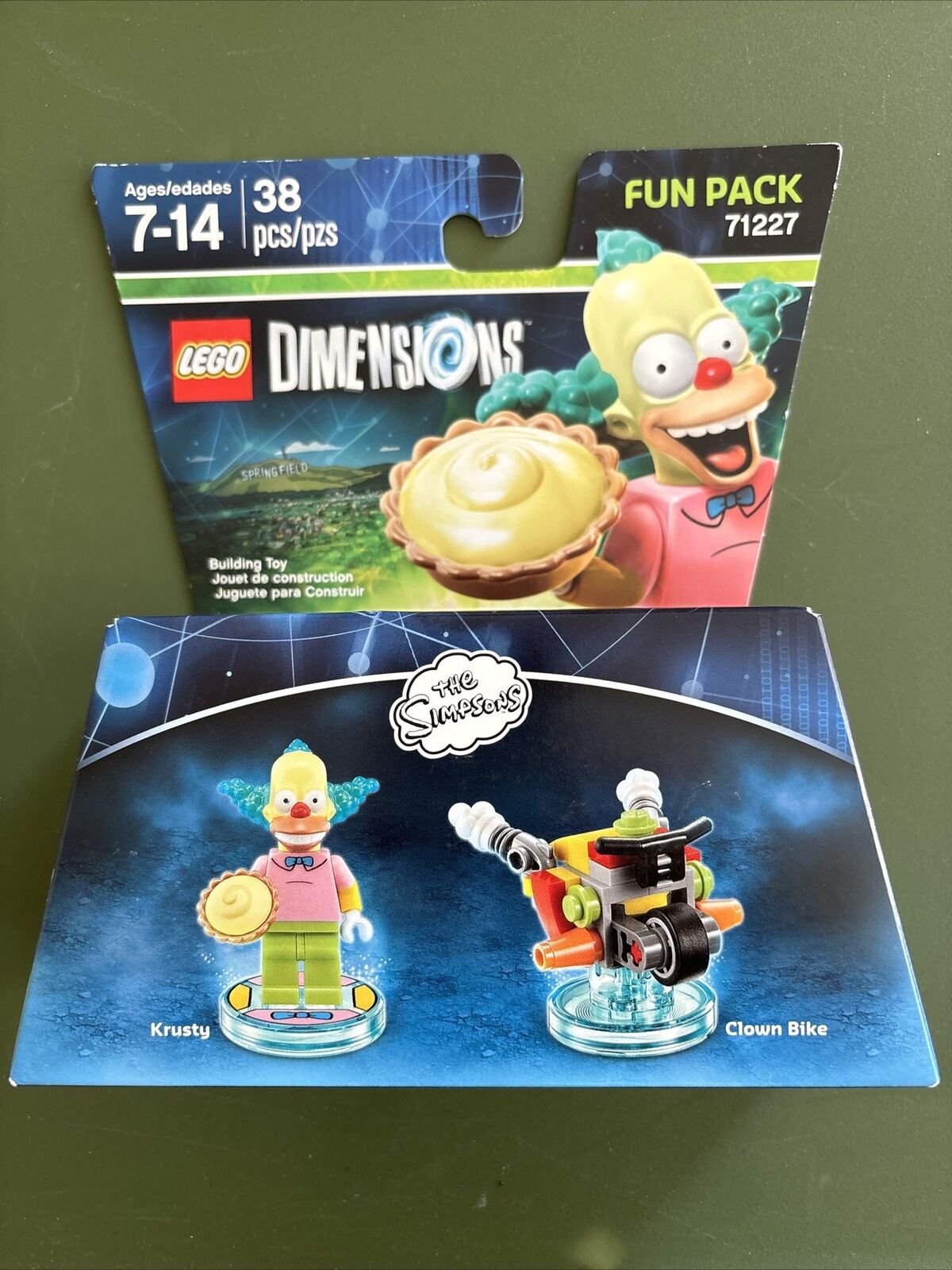 Lego Dimensions Fun Pack 71227 The Simpsons Krusty with Clown Bike Pie NEW Set