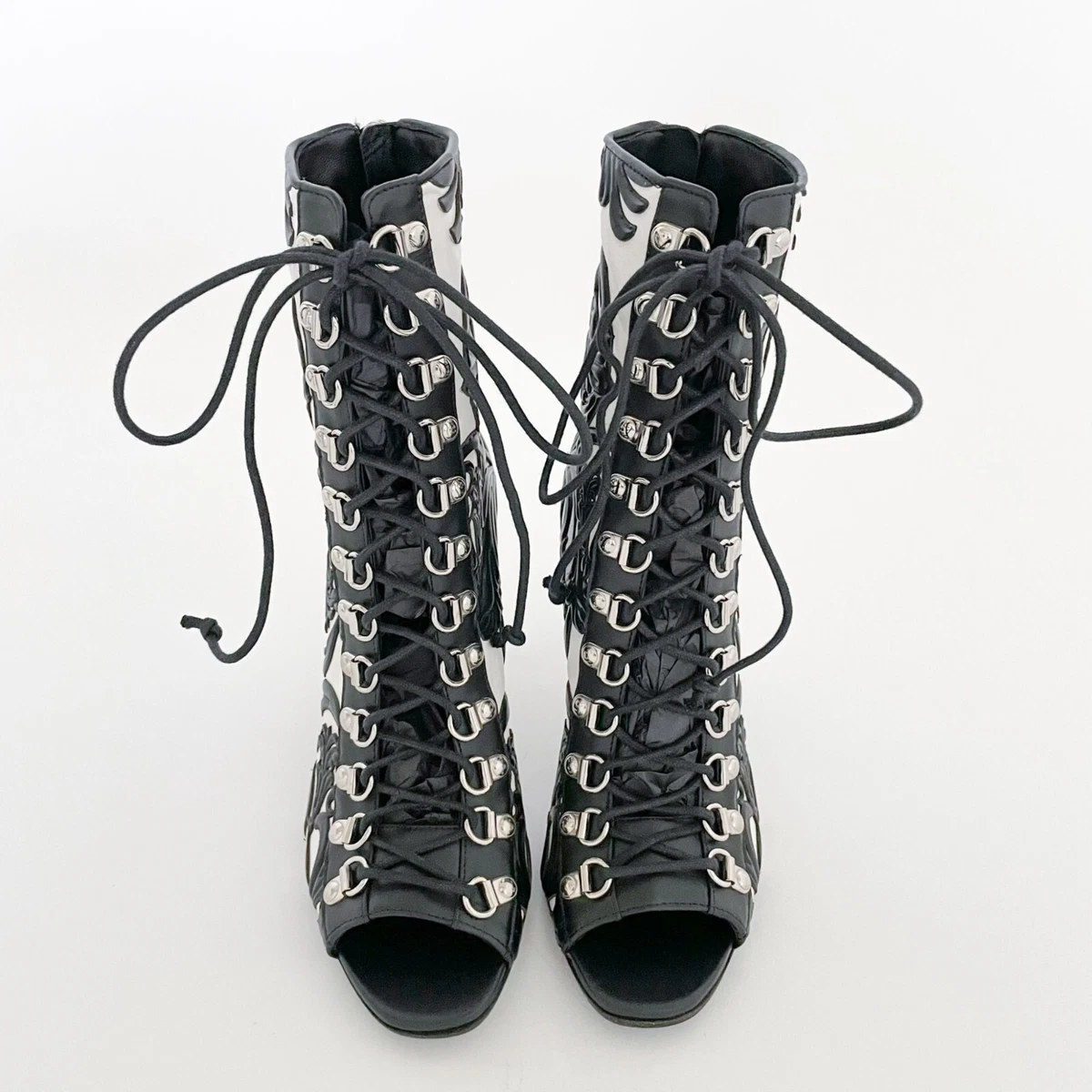 A Peek at Fashion: Balmain's Alluring Peep Toe Boots