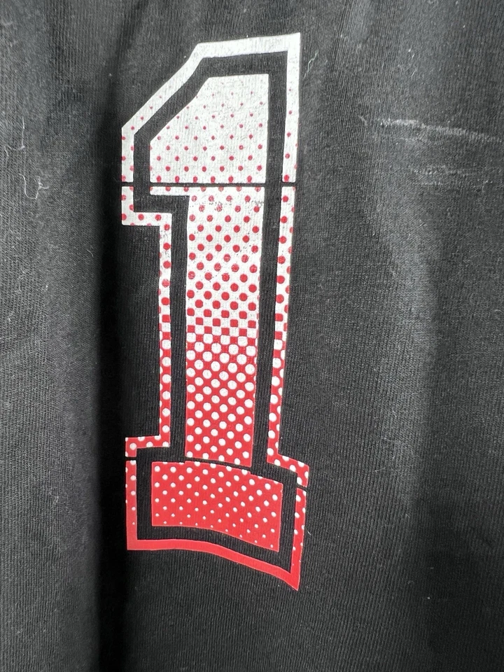 Camiseta masculina Chicago Bulls Derrick Rose #1 Adidas estampa líquida tamanho pequeno - Imagem 2 de 4