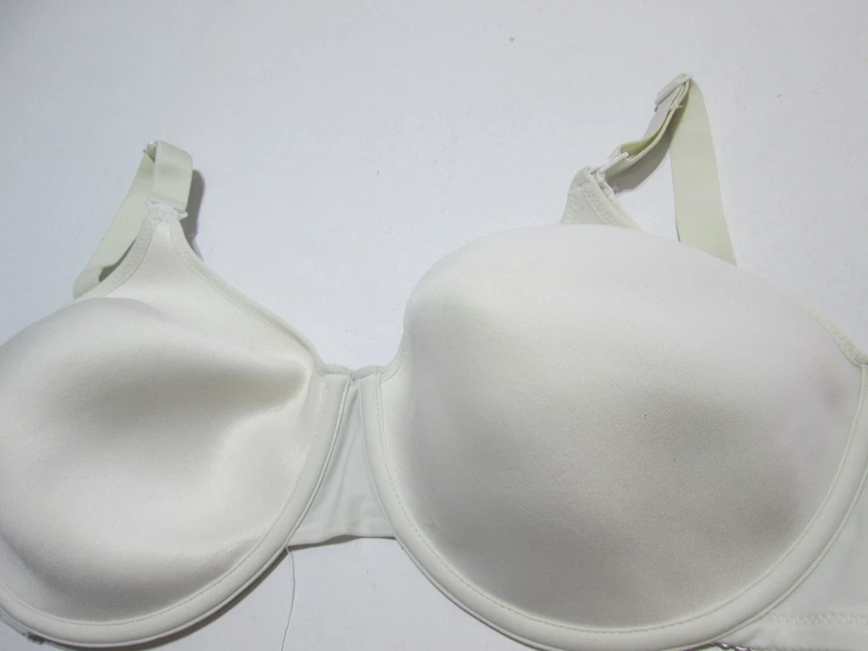 Sutiã Bestform tamanho 40DD marfim underwired sem forro alças ajustáveis de enfermagem - Imagem 4 de 4