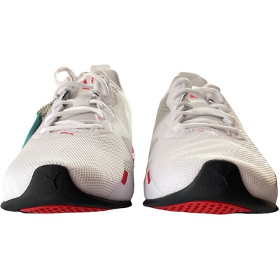 Men’s Sneakers Size 10.5 PUMA CELL VALIANT White/Red/Grey SoftFoam 19405501 Men main image 4