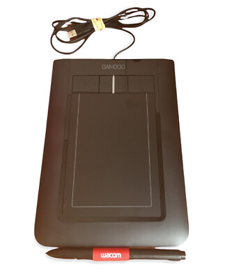 Bamboo Pen Touch Drawing Graphics Tablet Wacom Bamboo CTH-460 Black