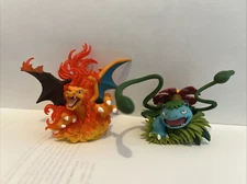 Pokemon Officially Licensed VENUSAUR & CHARIZARD Generations  Mini Figure
