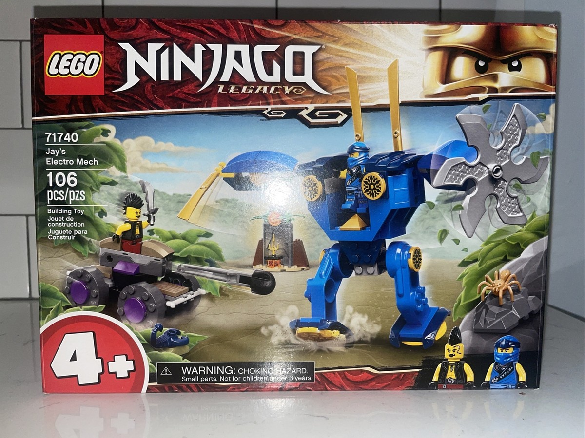 LEGO NINJAGO Legacy Jay's Electro Mech Building Toy 71740