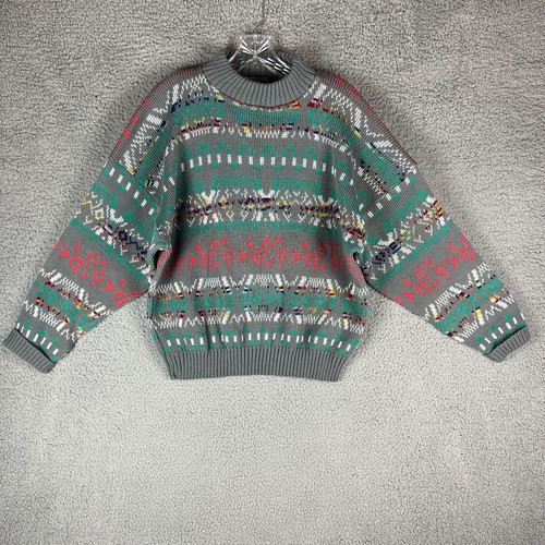 Vintage Oversized Striped Sweater 