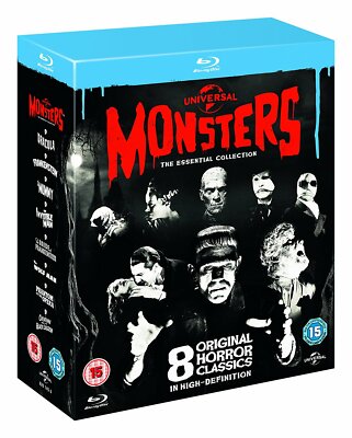 Universal Classic Monsters:Essential Collection Blu-ray,8 Horror