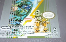 metal gear authentique version originale nintendo nes eec