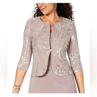 Sequined A-Line Midi Dress and Jacket. Size 6 | eBay Sequined A-Line Midi Dress and Jacket. Size 6 | eBay