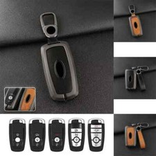 Alloy Leather Car Key Case Cover For Ford Mustang Mondeo Fusion Explorer F-150 Alloy Leather Car Key Case Cover For Ford Mustang Mondeo Fusion Explorer F-150