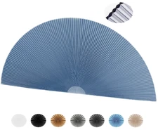 Arch Window Blackout Shades Cellular Half Round Window Shade 90% Shade Blinds