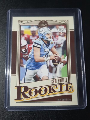 Sam Howell - Chronicles Legacy Draft Picks 2022 - Tar Heels, Seahawks - RC