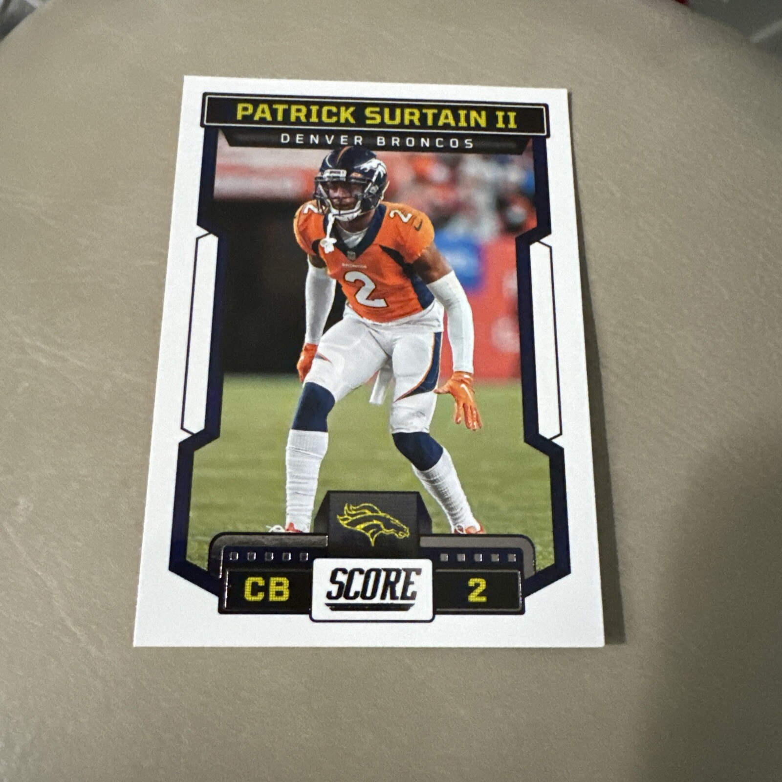 2023 Score Base #74 Patrick Surtain II - Denver Broncos