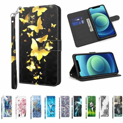 Handy Tasche für Motorola Moto E7 E7i Power E20 E30 E40 Flip Case Schutz Hülle