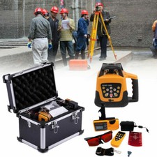 UK Stock - Self-leveling Rotary Green/Red Laser Level kit 150 meter distance  