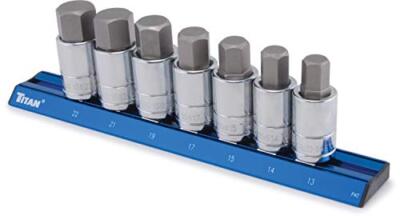 Titan 16131 Hex Bit Socket Set | eBay
