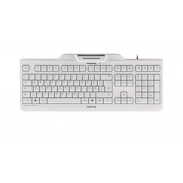 Cherry - High Level Kbd Combos CHERRY KC 1000 SC WHITE-GREY USB