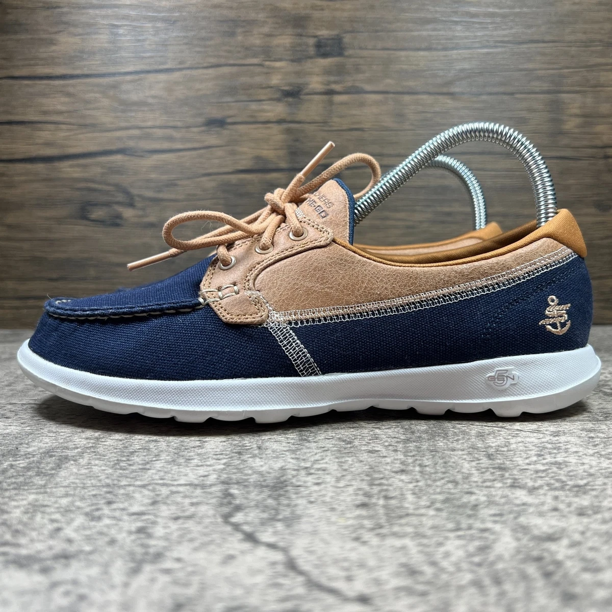 Skechers gowalk lite store coral boat shoe