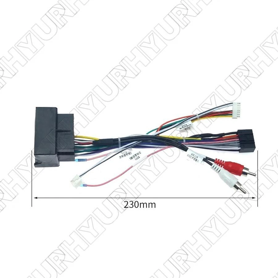 Arnés de cableado 16 PIN con caja Canbus para Mercedes Benz B200/S300/Vito/Viano/R350 Foto 3 de 4