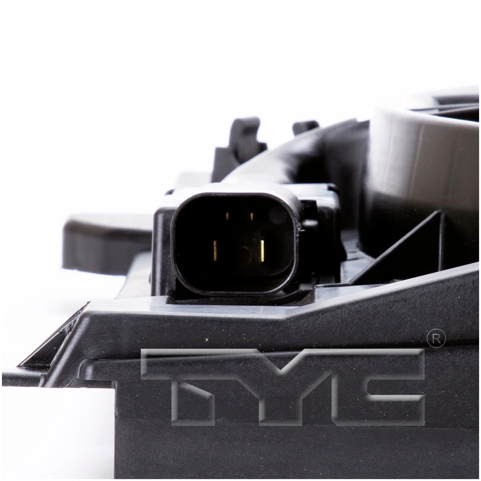 Conjunto de ventilador condensador y radiador doble para Mercedes CLS55 AMG sedán TYC Foto 4 de 4