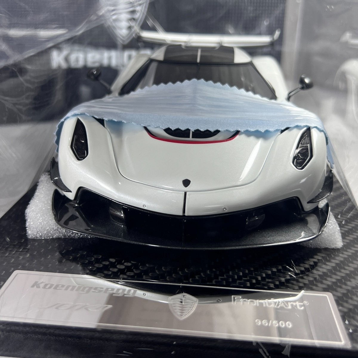1/18 Frontiart Koenigsegg Jesko 2021 Crystal White | eBay