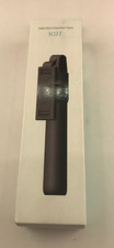 K07 Selfie Stick Integrated Tripod Black Compact Stainless Steel Open Box