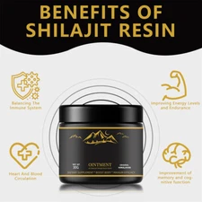 Organic 100% Pure Himalayan Shilajit, Soft Resin, Extremely Potent Fulvic Acid
