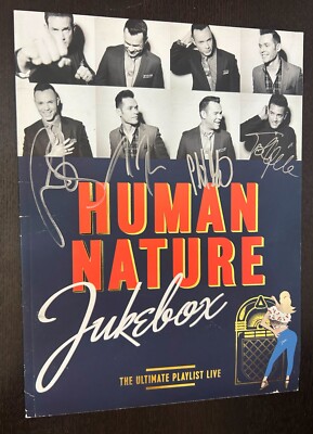 HUMAN NATURE JUKEBOX (Australian Pop) -- Ultimate Playlist Live SIGNED X 4 (A)
