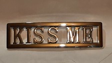KISS ME Custom Personalized Name Belt Buckle -Put your name or word on Buckle