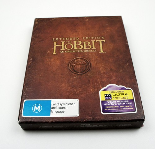 The Hobbit An Unexpected Journey Extended Edition Blu Ray 2012 Region All - Picture 3 of 9