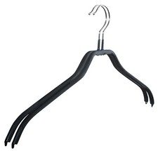 2er Pack Kleiderbügel Nr.219P ganzflächig rutschhemmend ummantelt 40 cm breit