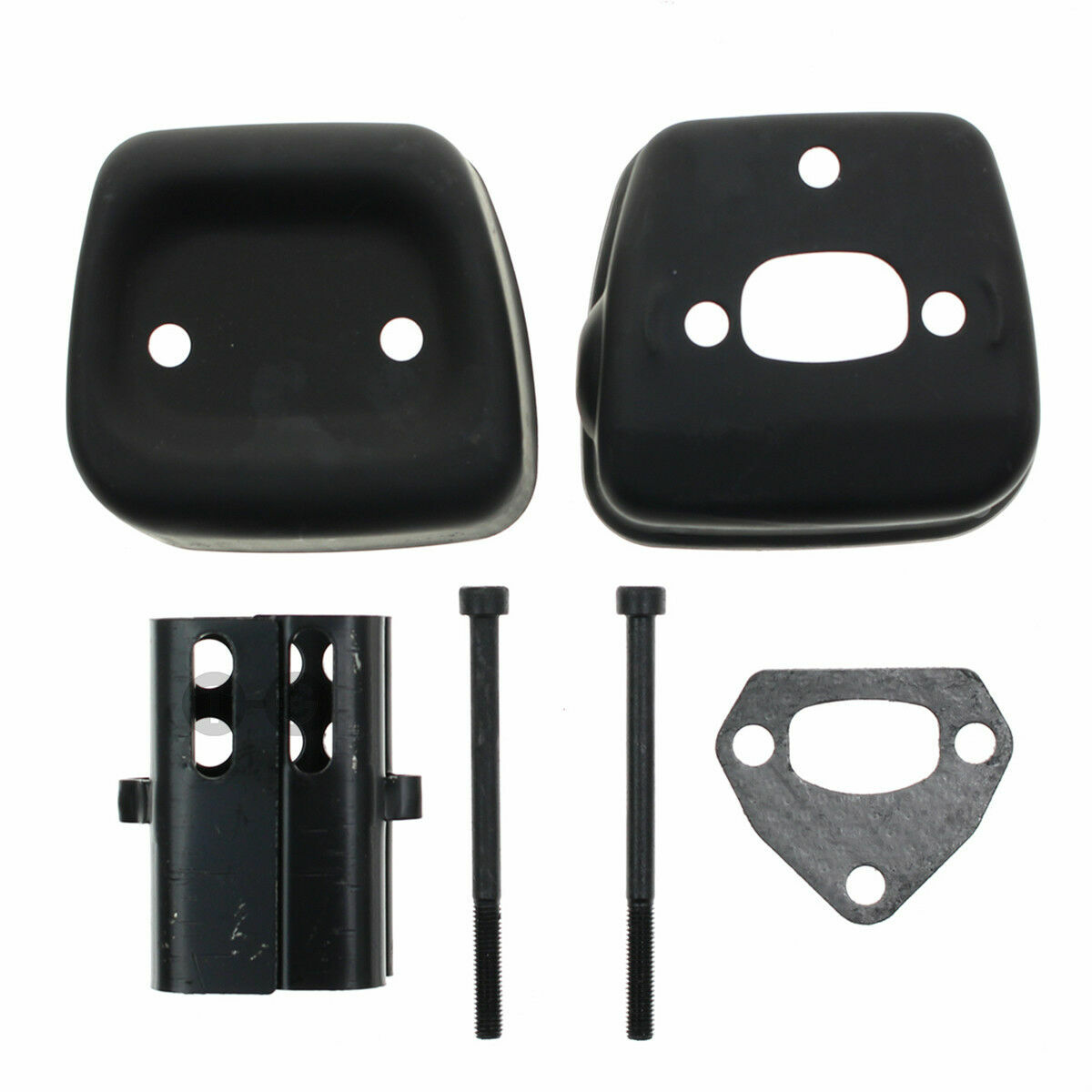 Silenciador De Escape Para Husqvarna 142 137 141 36 – Repuesto Compatible Con 545006044 530069415