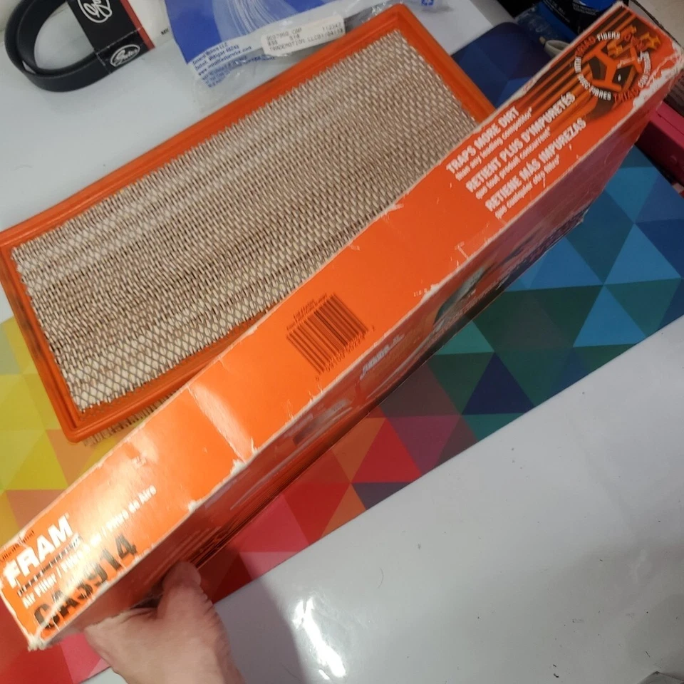 Filtro de ar Fram CA3914 1998-2002 Camaro Firebird / 1997-2004 Corvette NOVO EM FOLHA - Imagem 4 de 4