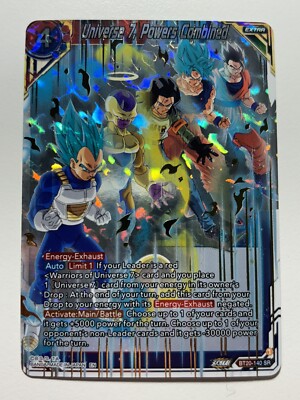 Dragon Ball Super Universe 7, Powers Combined Power Absorbed BT20-140 NM