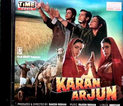 KARAN ARJUN CD Music: Rajesh Roshan  BOLLYWOOD HINDI