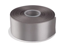 2 Inch Wide Double Face Satin Ribbon - 50 Yards 012-Silver