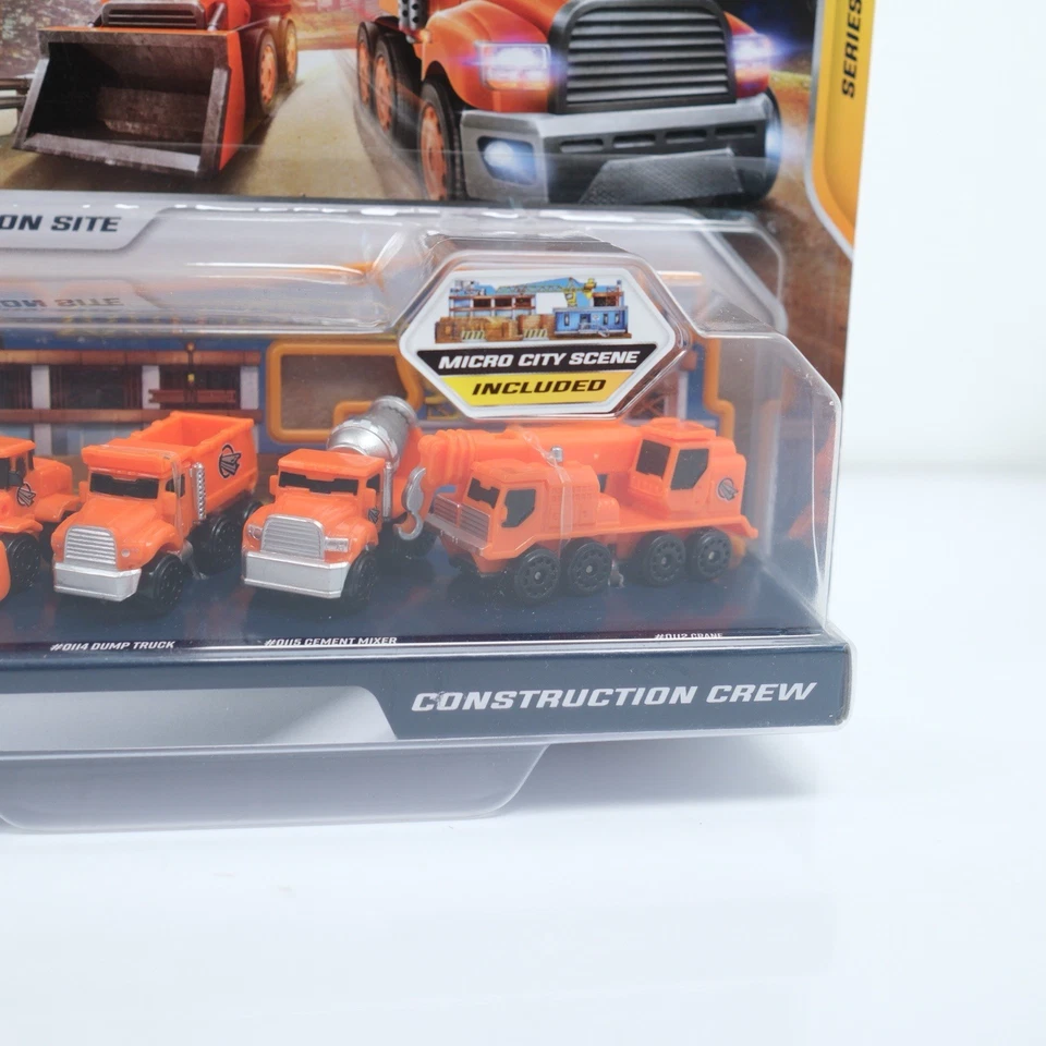 Micro Machines Series 2 World Pack- #04 CONSTRUCTION CREW - Image 2 of 4