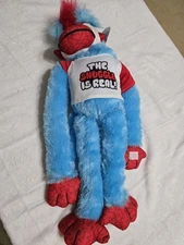 Kipp Brothers Mohawk Monkey "The Snuggle Is Real" 24" Plush NWT