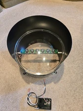 Traffic Signal 12" LED Strobe Green Visor New