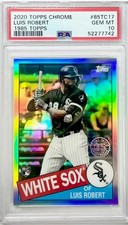 Luis Robert 2020 Topps Chrome (85 Topps) Refractor #85TC17 RC Rookie White Sox
