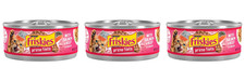 Purina Friskies Prime Filets Salmon Beef in Sauce Wet Cat Food 3 Pack 5.5 oz