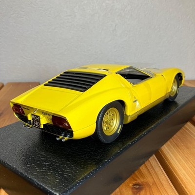 ANSON　1/18 　Lanborghini　Miura Anson 1/18 Lamborghini Miura Yellow Collectible Model Used | eBay