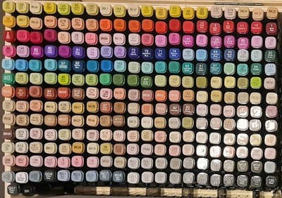 262 dual tip markers, brand new. Twin Markers, broad and thin ends. UK
