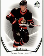 2021-22 SP Authentic Tim Stutzle #57 Ottawa Senators