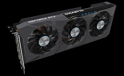 GIGABYTE GeForce RTX 3060 Ti EAGLE OC 8GB GDDR6 Graphics Card Windforce 3X Works