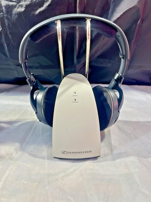 Sennheiser HDR120 Wireless Headphones TR120 Charging Dock  | UNTESTED