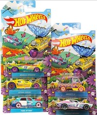 Hot Wheels - 2025 Spring Series - Complete 5 Car Set - New Sealed
