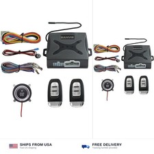 Keyless Entry Remote Engine Starter Push To Start Stop Car System 1pc