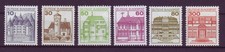 Bund ex 913AII -1143AII Letterset Burgen + Schl&ouml;sser 6 Werte postfrisch