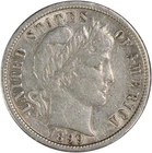 1899-S Barber Silver Dime EF Uncertified #116