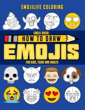 Emojilife para colorear cómo dibujar emojis (libro de bolsillo)